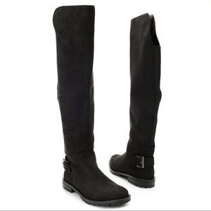 G.H. Bass "India" Suede Over-the-Knee Boots